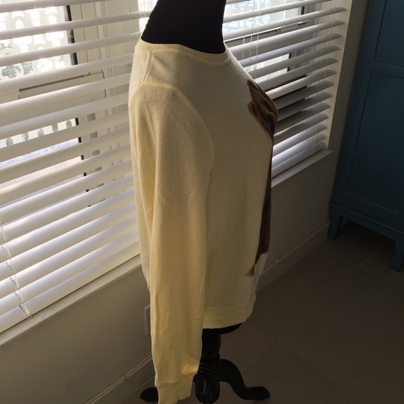 Wildfox Granny’s Dog 🐕 Baggy Beach Jumper - Picture 4 of 8